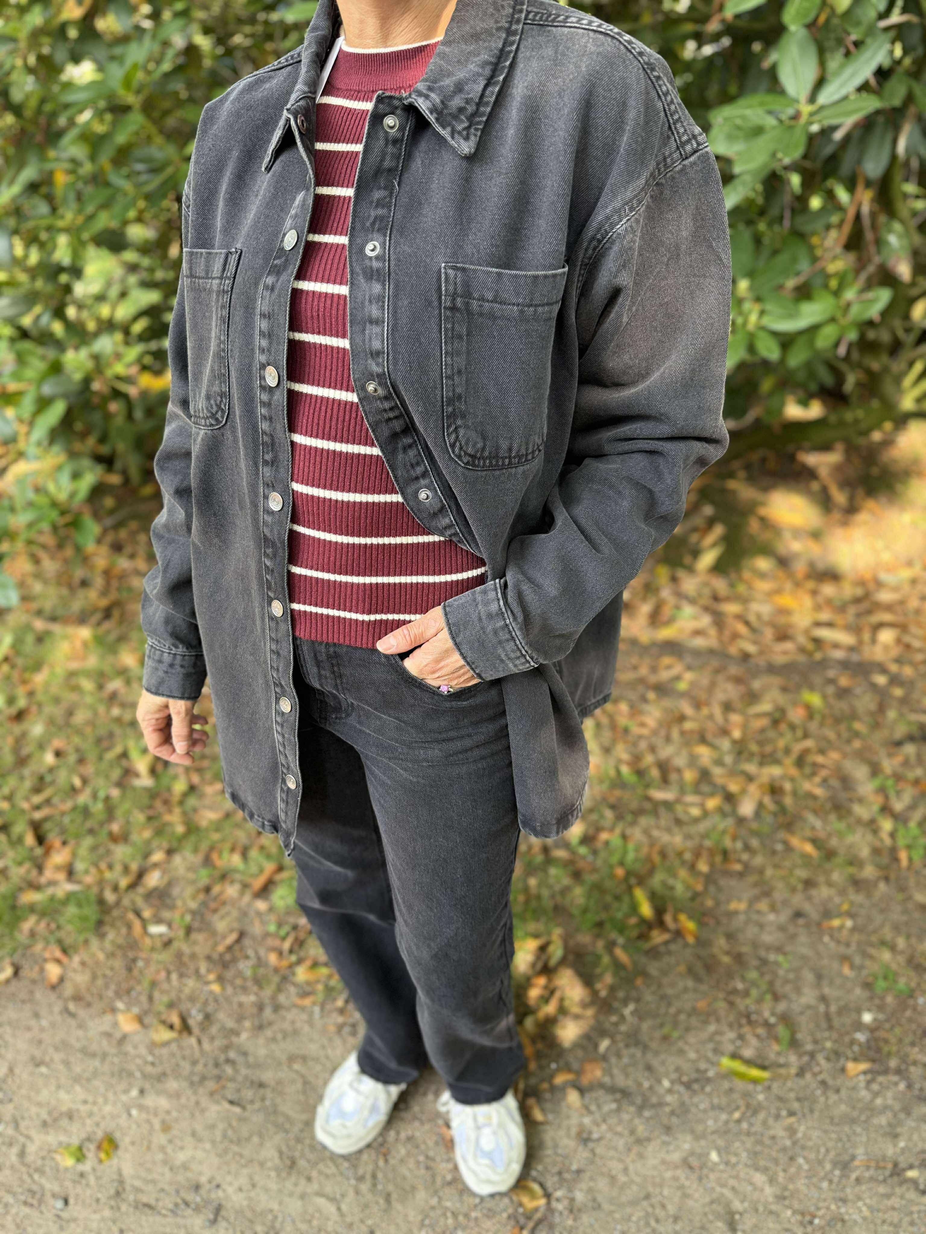 NMALVA Jacket - Black Denim